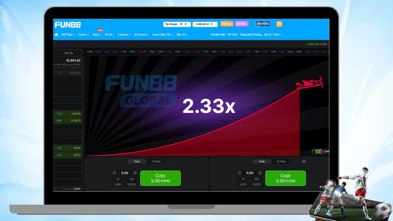 Fun88 Aviator – Tựa game siêu tốc nổi tiếng nhất